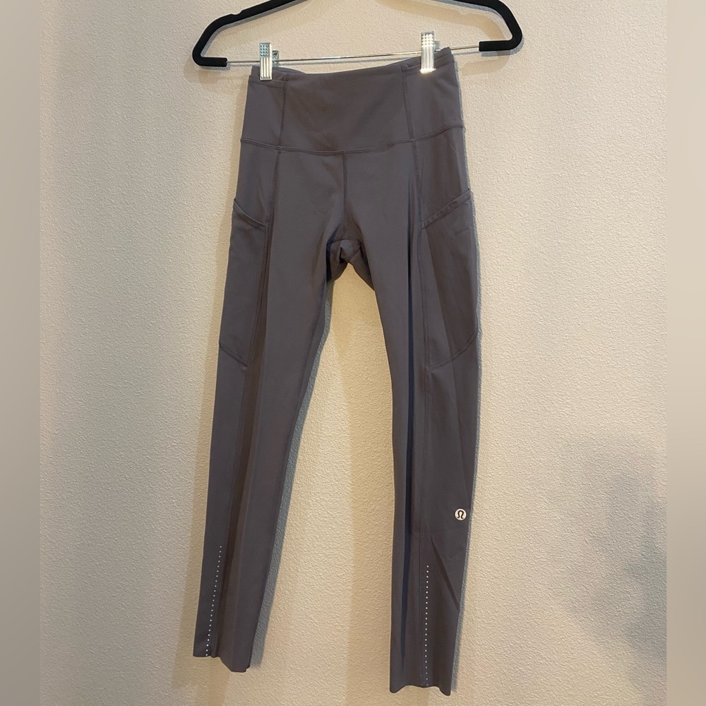 Gray LuluLemon align leggings size 4